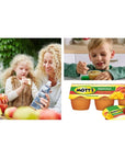 Motts Fruit Snacks on the Go Applesauce Strawberry Tasty Bite Apple Sauce Snacks Made From Apples  Strawberry  Gluten Free Snacks for Kids  Adults Nut  Dairy Free  Vegan Snacks Keto Friendly by BETRULIGHT  4 oz Cups 2Pack Sleeves 12 Cups Total