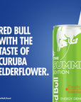 Red Bull Summer Edition Curuba Elderflower Energy Drink 84 Fl Oz 4 Cans