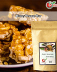 NY SPICE SHOP Peanut Honey Bars - 1 Pound Peanut Crunch Bars - Honey Peanut Candy - Healthy Protein Snacks - Honey Peanut Bar - Delicious Peanut Bars - Sweet Energy Bars - Dried Roasted Peanut Bar