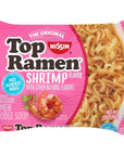 Nissin Top Ramen Noodles Shrimp Flavor  5 Pack