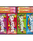 SKITTLES & STARBURST Candy Full Size Variety Mix 62.79-Ounce 30-Count Box