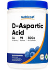 Nutricost D-Aspartic Acid (DAA) Powder 300G