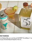 SPIRITLESS Margarita  NonAlcoholic PourOver Cans 5 Pack  Ready to Drink or Mocktail  Cocktail Mixer  NonGMO  Vegan  60 Calories  845 Fl Oz Cans