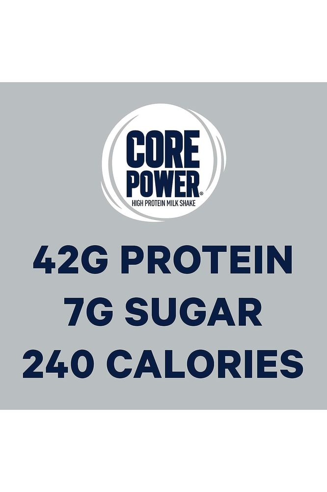 Core Power Fairlife Elite 42g High Protein Milk Shakes For kosher diet - 14 Fl Oz (Pack of 12)