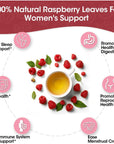 iMATCHME Raspberry Tea for Childbirth  Support Menstrual and Digestion Support Raspberry Leaf Tea No Caffeine NonGMO 40 Tea Bags