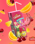 Gefen Fruit Punch Juice Box Drinks with Straw 27 Pack  No High Fructose Corn Syrup  Travel Friendly  Lunchbox Size  Kosher Including Passover