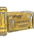 Monster Energy Ultra Golden Pineapple - 16 Ounce (Pack of 15)