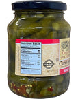 Domaine des Vignes Cornichons  Spicy  123 oz  Gherkin Pickles