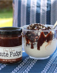 Paradigm Foodworks  Deep Dark Haute Fudge  Tasty Dessert Sauces for Topping Ice Cream  Coffee Drizzle Baking Fondue  Made with Madagascar Vanilla 10 Oz