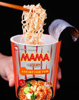 MAMA Noodles SHRIMP TOM YUM Instant Cup of Noodles wDelicious Thai Flavors Hot  Spicy Noodles With Shrimp Tom Yum Soup Base No Trans Fat wFewer Calories Than Deep Fried Noodles 6 Pack