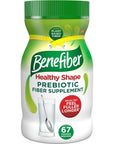 Benefiber Healthy Shape Prebiotic Fiber Supplement Powder for Digestive Health, Daily Fiber Powder - 67 Servings (17.6 Ounces)