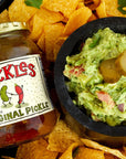 Wickles Pickles Original Pickles 6 Pack  Spicy Garlic Pickles  Sweet  Hot Pickle Slices  Sweet Slightly Spicy Wickedly Delicious 16 oz Each