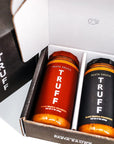 TRUFF Pasta Sauce Bundle, Black Truffle Marinara and Spicy Marinara | Flavorful Pair of Regular and Spicy Tomato Sauce for Pasta, Pizza, and More | Non-GMO, Vegan, Bundle of 2