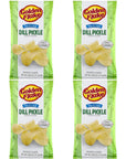 Golden Flake Dill Pickle Potato Chips, 5oz Bag (Pack4)