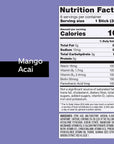 Pure Kick Energy Singles To Go Drink Mix Mango Acai 3 Boxes with 6 Packets Each 18 Total Servings