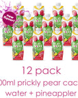 True Nopal Organic Cactus Water Prickly Pear Plus Pineapple169 Fl Oz Pack of 12