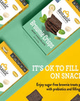 Bantastic Brownie Keto Snack, Mint Chocolate Crisps - Crunchy Thin, Naturally Sweet Sugar Free Brownies Snack, Gluten Free, Low Carb, Dairy Free, 3 Oz Ea (Pack of 2)