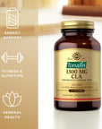 Solgar Tonalin CLA 1300 mg - 60 Softgels - Conjugated Linoleic Acid - Non-GMO, Gluten Free, Dairy Free - 60 Servings