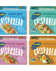 Crispbread Variety 4Pack Multi Grain Whole Grain Rye Lite  Sourdough