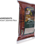 World Recipes Brown Jasmine Fragrant Rice - 5kg