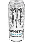 Monster Energy Zero Sugar Energy Drink  GlutenFree Kosher NonGMO and Low Calorie  10g Sugar  Ultra Red Zero Ultra and Ultra Blue Flavors  16 Fl oz EasytoOpen Cans  BETRULIGHT Collection Pack of 6