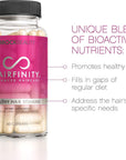 Hairfinity Hair Vitamins - Scientifically Formulated with Biotin, Amino Acids, Supplement That Helps Support Hair Growth - Vegan - 60 Veggie Capsules (1 Month Supply)