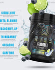 Ryse Noel Deyzel x Godzilla Pre Workout | Intense Pumps, Energy, & Focus | Citrulline & Beta Alanine | 400mg Total Caffeine | 40 Servings (Monsterberry Lime)