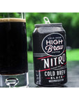 High Brew Coffee Cold Brew Nitro Black Sugar Free  Dairy Free 10 Fl Oz Can Pack of 12