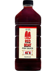 Red Boat Fish Sauce | Premium 40°N fish sauce sustainably made with just two ingredients in Vietnam | Keto, Paleo, & Whole 30 friendly | Gluten and sugar free with no preservatives | 64fl oz. bottle