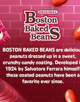 Boston Baked Beans Candy Coated Peanuts 4 Lbs Bulk Peanut Candy Old Fashioned Classic Candy Covered Toasted Peanuts Original Red Retro Hard Candy for Office Candy Dish Candy Buffet