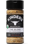 Kinder's Organic The Blend Seasoning (Salt, Pepper and Garlic), Premium Quality Seasoning, MSG Free and USDA Certified Organic, 3.5oz