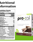 RKane Nutritionals ProCal Chocolate Protein Drink Mix  High Protein Low Calorie Shake and Pudding Mix Meal Replacement OntheGo Packets  Breakfast Boost  15g Protein  7 Packets