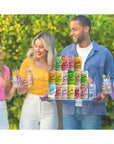 La Croix Sparkling Water 16 Flavor Variety Pack  Lacroix Seltzer Water  La Croix Flavored Carbonated Water Sparkling Water Cans Variety  La Croix Seltzer Variety Pack  Sparkling Water La Croix