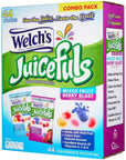 Welch’s Juicefuls Juicy Fruit Snacks, Variety Pack, 1 oz, 44 ct