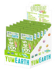 YumEarth Organic Giggles Sour Chewy Candy Bites 2oz Pack of 12 Allergy Friendly Gluten Free NonGMO Vegan No Artificial Flavors or Dyes