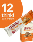 think Protein Bars High Protein Snacks Gluten Free Kosher Friendly Creamy Peanut Butter Nutrition Bars 21 Oz per Bar 12 Count Packaging May Vary