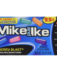 Mike and Ike Berry Blast 1 Box of 24  78oz Individual Packs