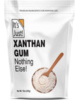 It's Just - Xanthan Gum, 15oz, Keto Baking, Non-GMO, Thickener for Sauces, Soups, Dressings, Packaged in USA