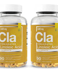 CLA from Safflower Oil - 2400 mg Conjugated Linoleic Acid | Essential Elements - 90 Softgels