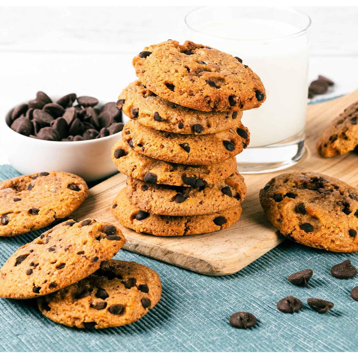 Wonderslim Protein Cookie Chocolate Chip Keto friendly Low Carb Gluten Free 7ct