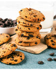 Wonderslim Protein Cookie Chocolate Chip Keto friendly Low Carb Gluten Free 7ct