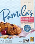 Pamelas Products Gluten Free Whenever Bars Oat Cranberry Almond Pack  3