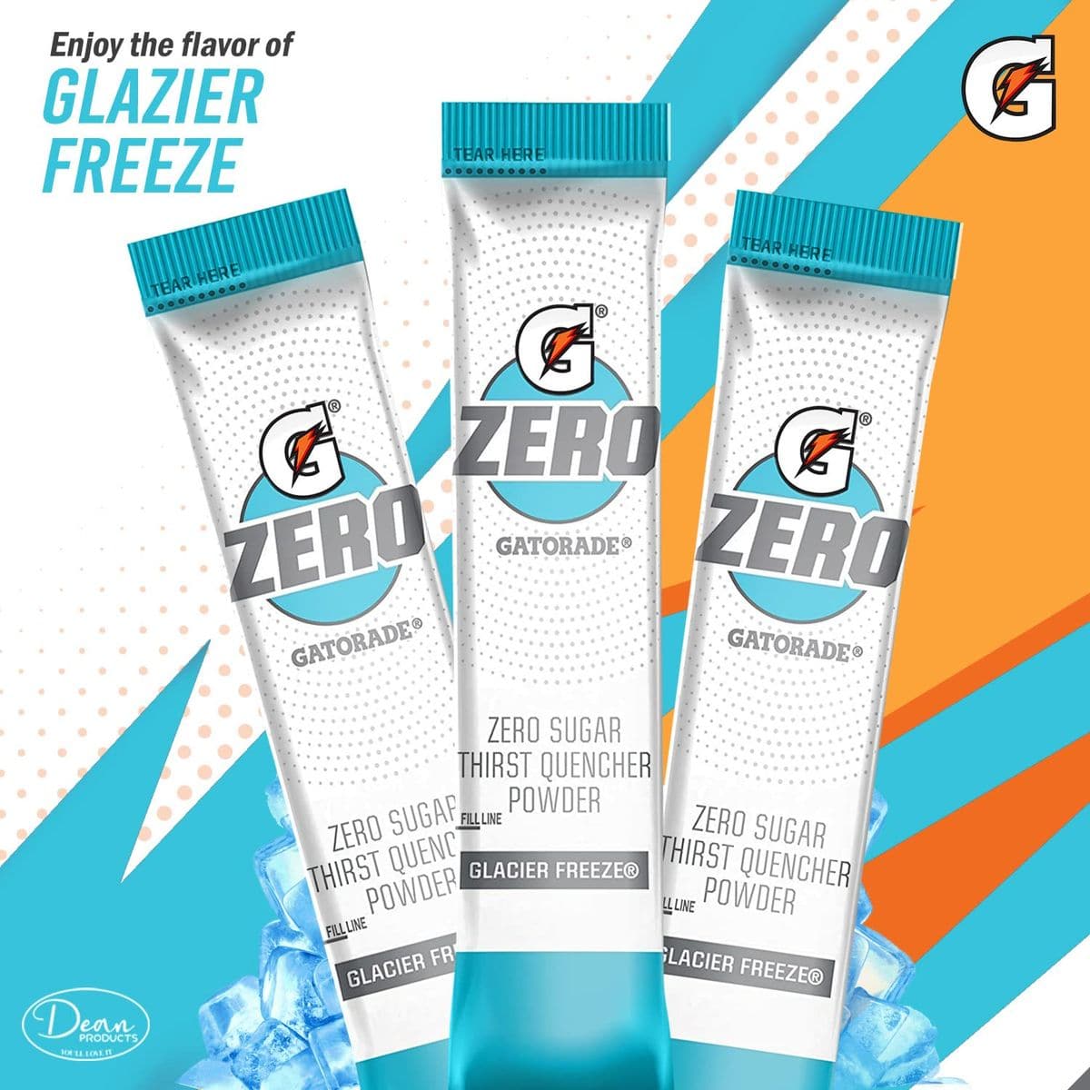 Gatorade Powder Packets  Gatorade Zero Powder Packets  Gatorade Powder Zero  Gatorade Zero Sugar  Gatorade Powder Mix Variety  Dean Products