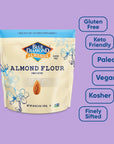 Blue Diamond Almonds Blue Diamond Almond Flour, Gluten Free, Blanched, Finely Sifted, 48 oz