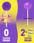 Zollipops Clean Teeth Lollipops Blue Raspberry 31 Ounce Pack of 1