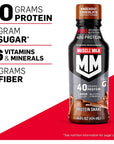 Muscle Milk Pro Advanced Nutrition Protein Shake, Intense Vanilla, 14 Fl Oz Bottle, 12 Pack, 40g Protein, 1g Sugar, 16 Vitamins & Minerals, 6g Fiber, Workout Recovery, Packaging May Vary