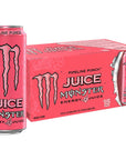 Monster Energy Juice Pipeline Punch Energy  Juice Energy Drink 16 Ounce Pack of 15