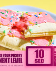 Legendary Foods 20 gr Protein Pastry | Low Carb Tasty Protein Bar Alternative | Keto Friendly | No Sugar Added | High Protein Snacks | Gluten Free On-The-Go Breakfast | Keto Food - Birthday Cake (8-Pack)