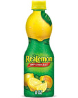 ReaLemon 100 Lemon Juice 8 Fluid Ounce Bottle