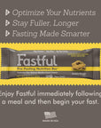 Fastful High Protein Bar for Intermittent Fasting, Pre-Fasting Nutrition - Cookie Dough